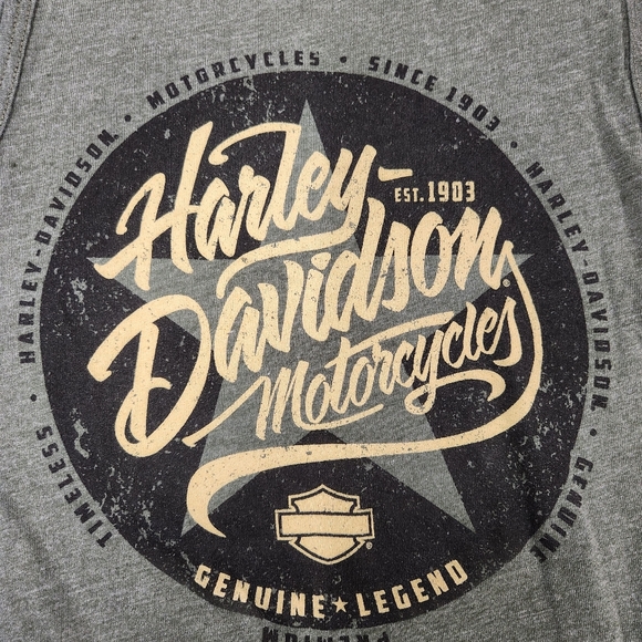 Genuine Harley-Davidson Ladies Tank Top - Picture 2 of 4